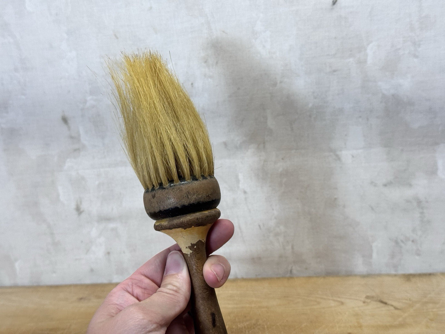 Vintage Horse Hair Brush #S-1805