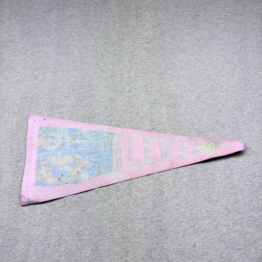 Utah Vintage Fabric Pennant Banner Flag Souvenir