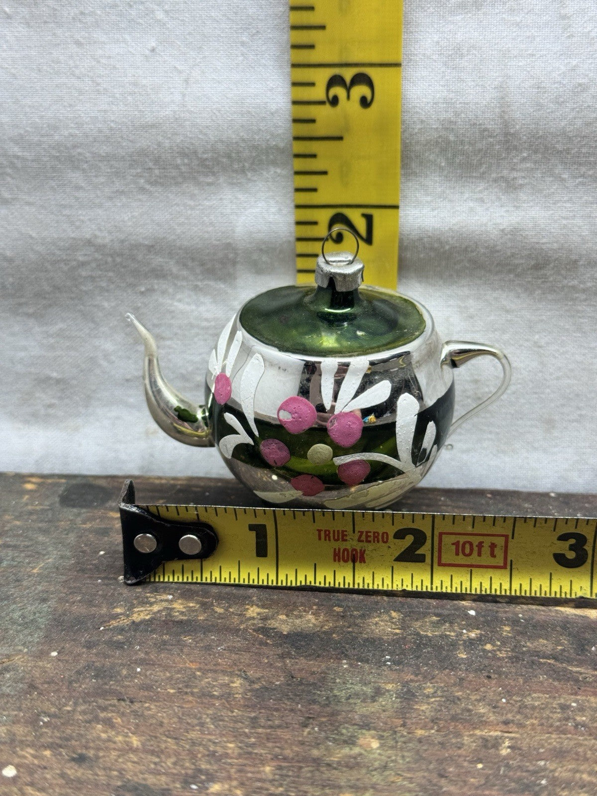Atq Tea Pot Ornament #1572