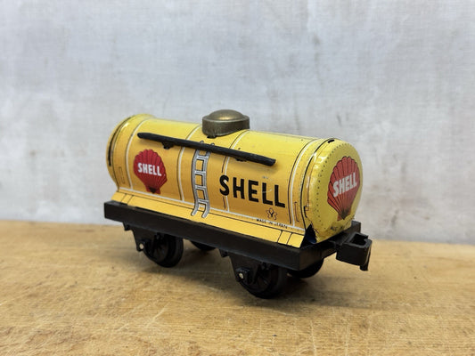 Vtg Shell Train Car Tank Tin #S-1604