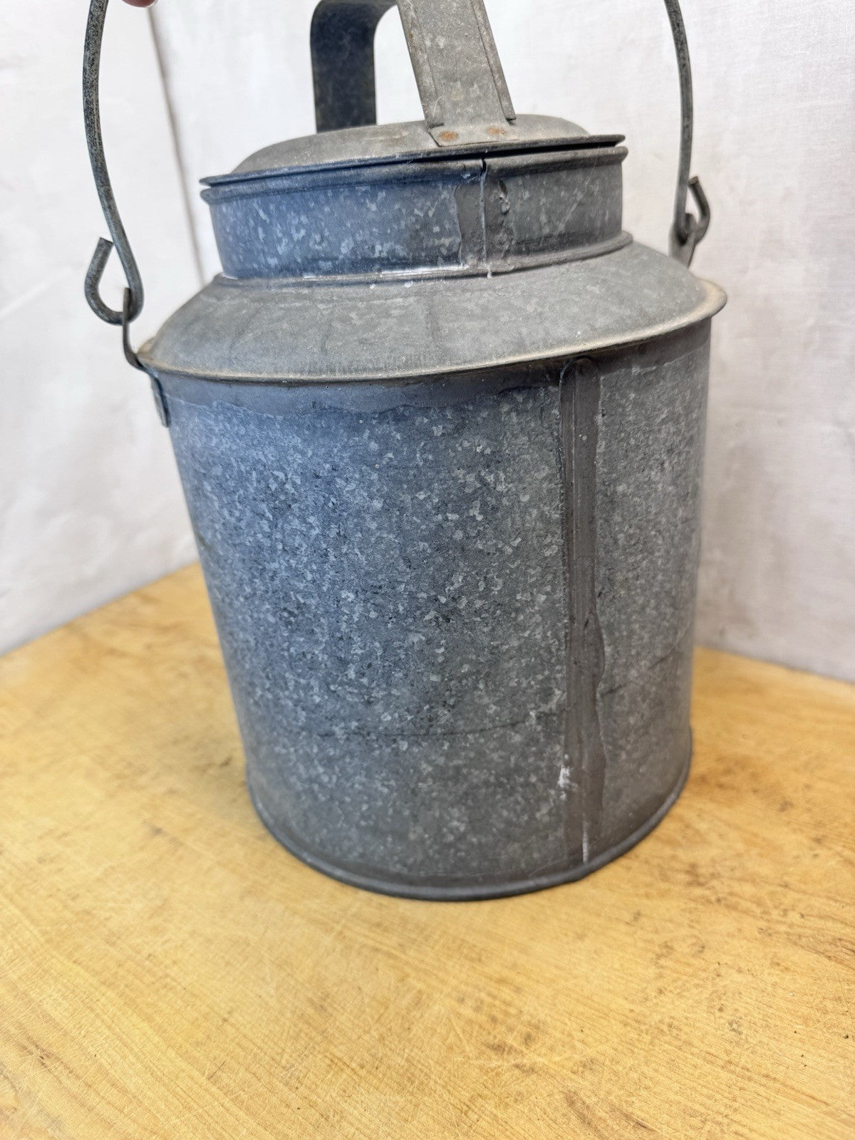 CMSTP & PRR Railroad Vtg Cream Can #S-1830