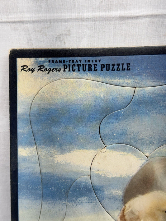 Roy Rogers Picture Puzzle Vtg #1464