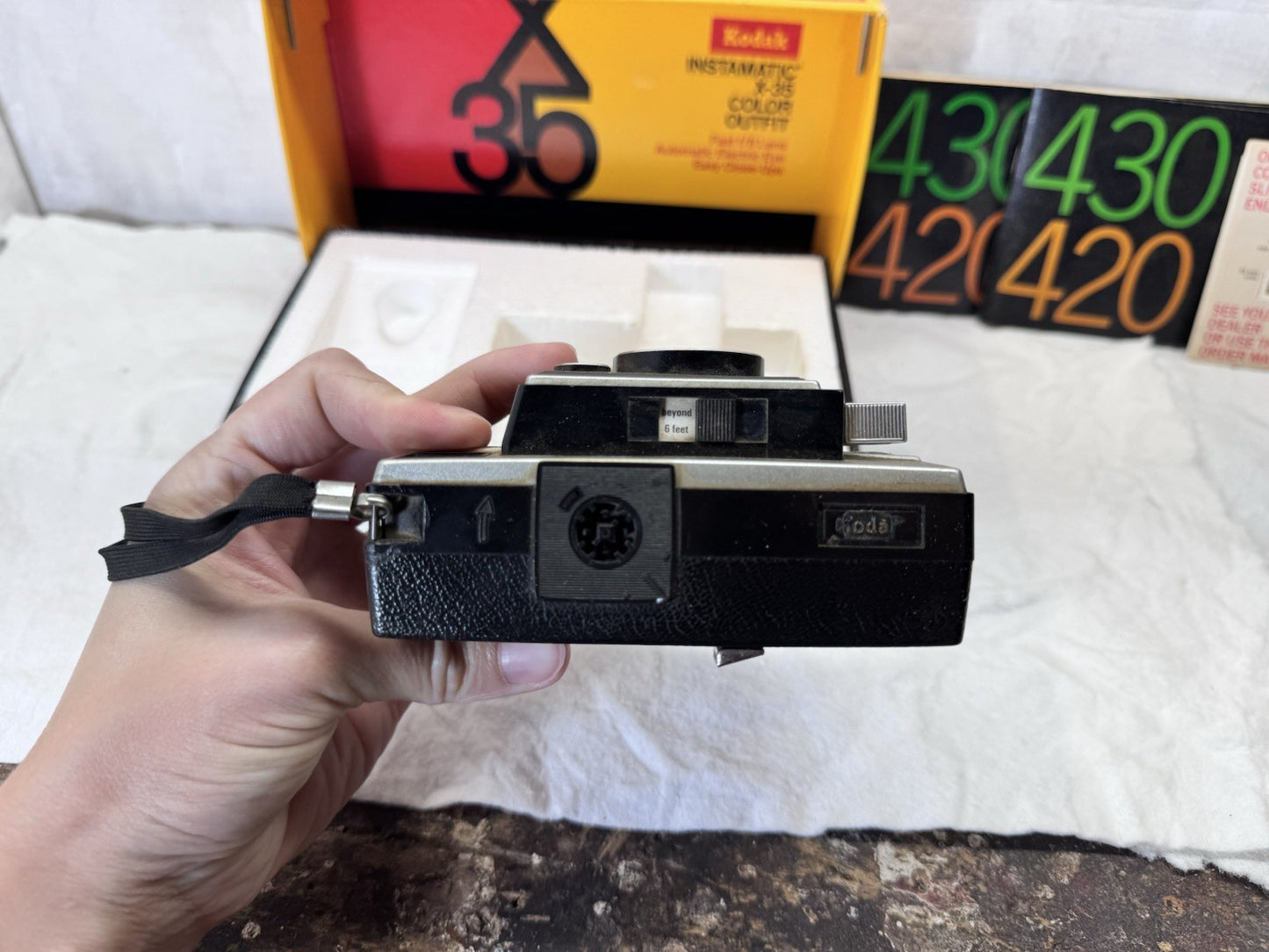 Kodak Instamatic X-35 Color Outfit With Box