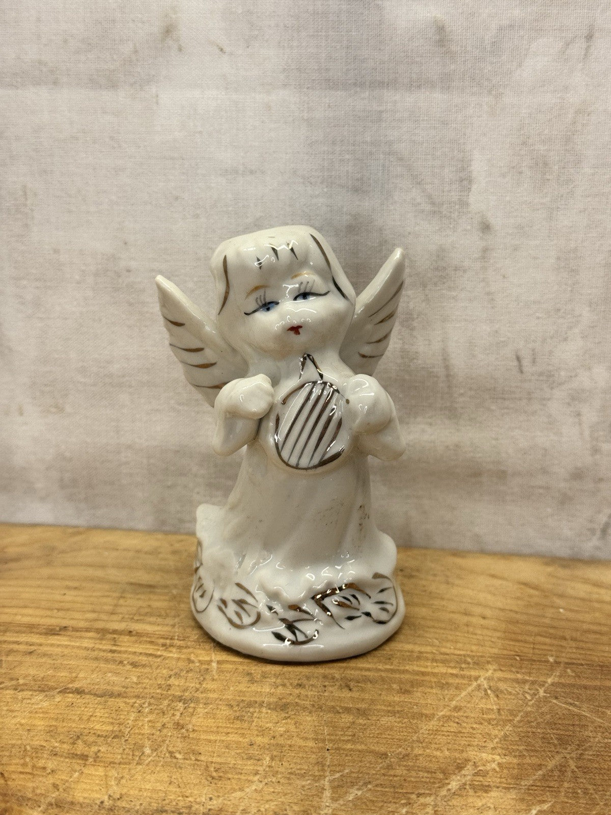 Vintage Porcelain Angel Christmas #1549