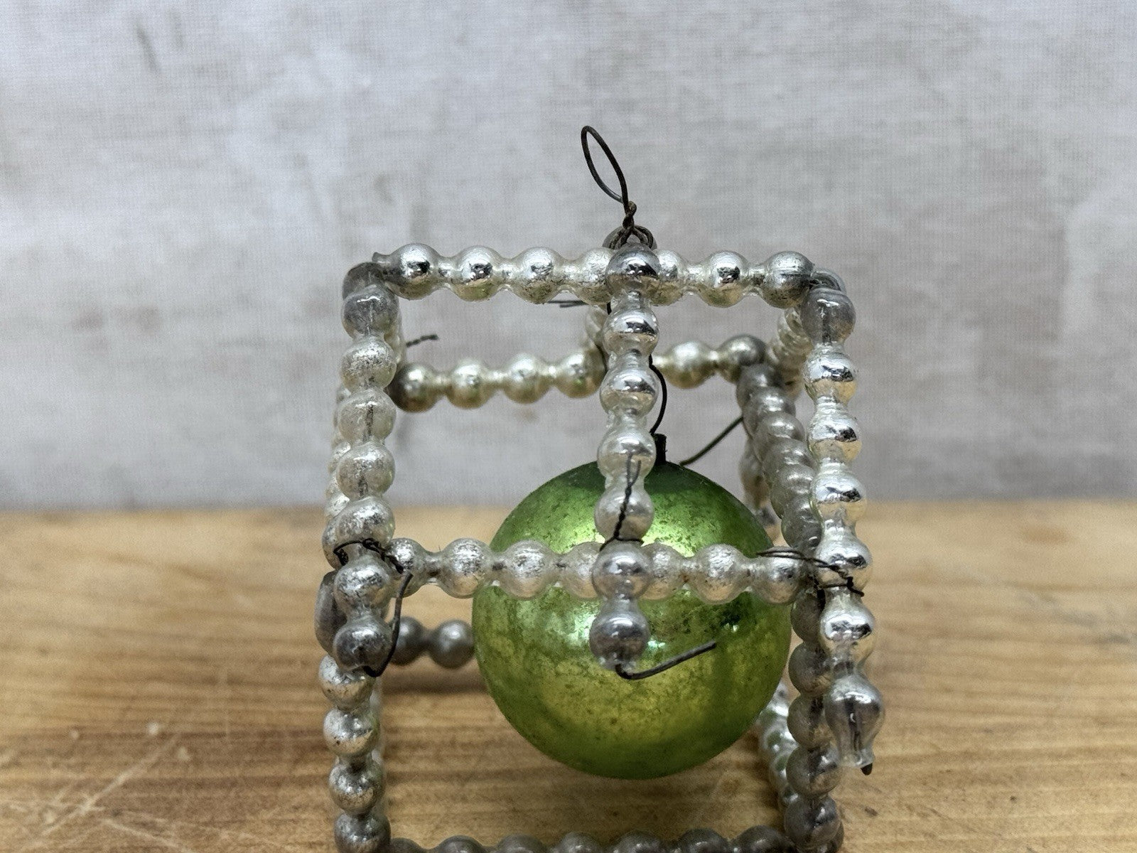 Victorian Glass Bead House Ornament #1577