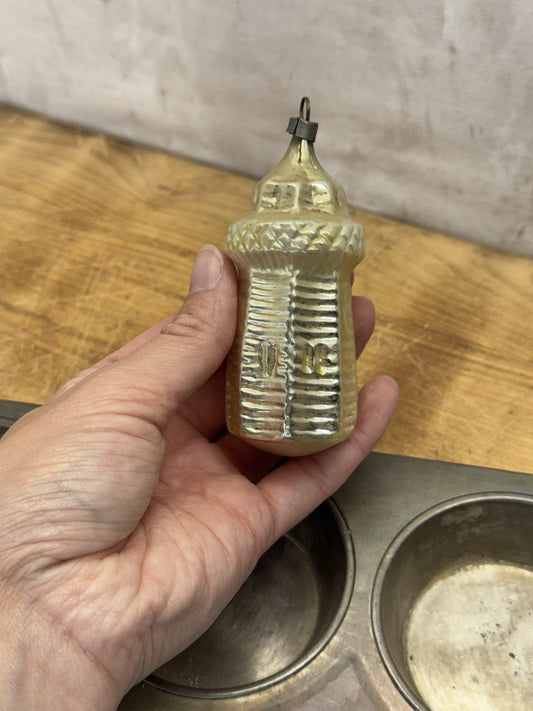Lighthouse Vtg Ornament Christmas #1571
