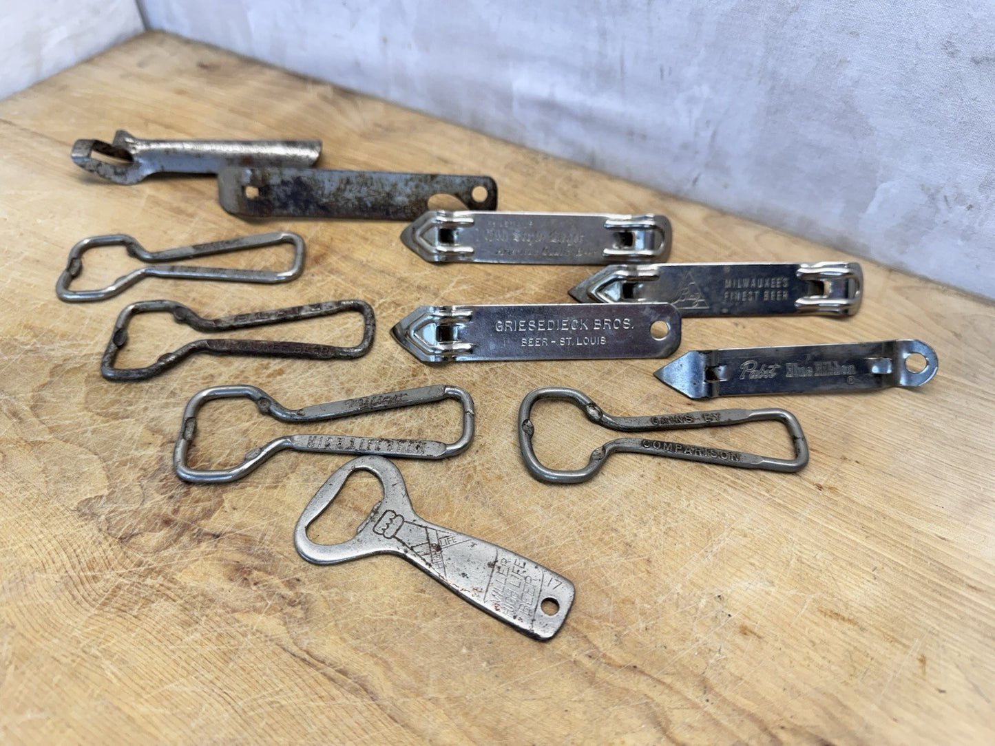 Pabst Miller Blatz Vintage Bottle Openers #1553