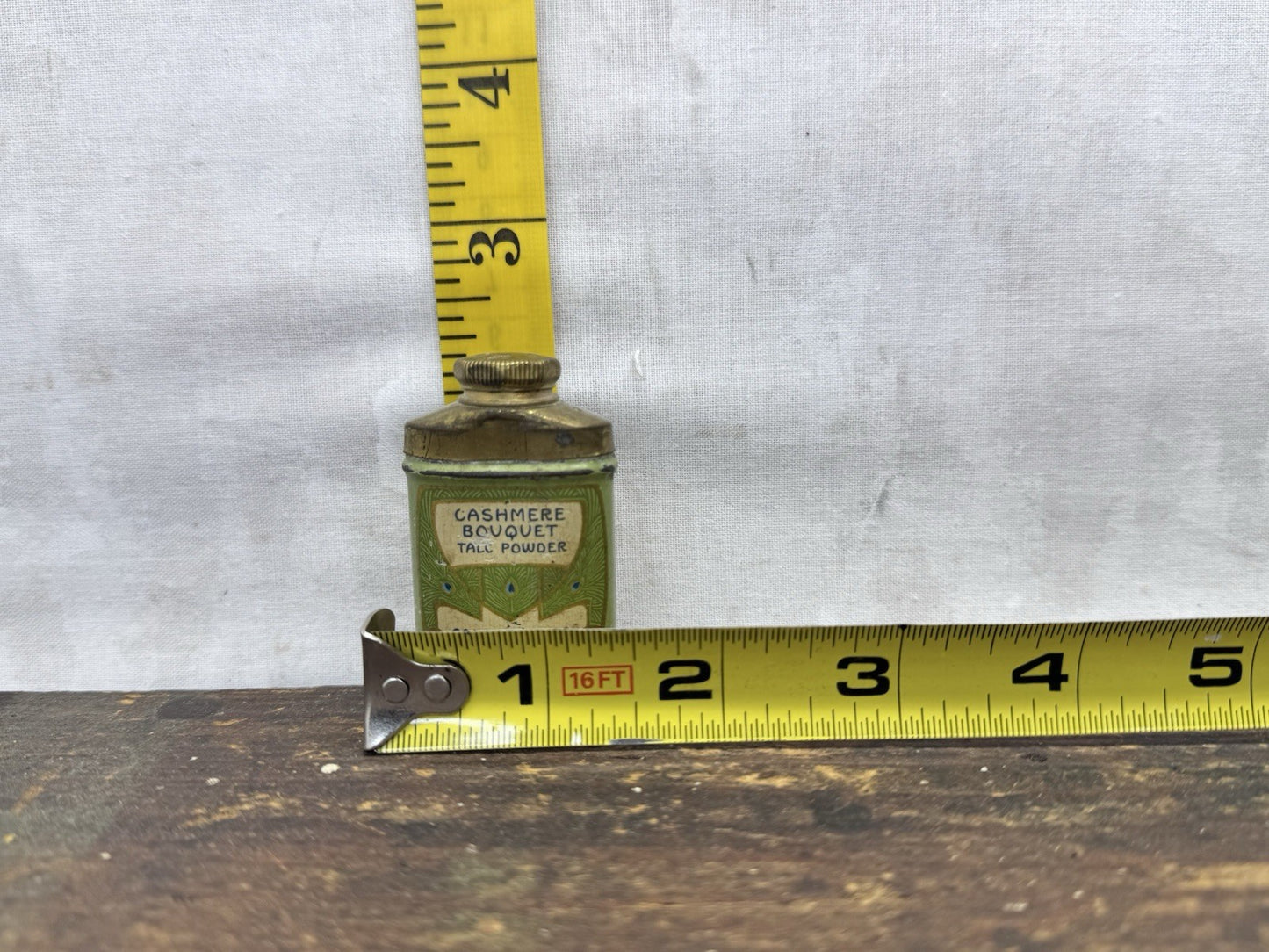 Colgate Cashmere Talc Powder Mini Tin Vintage #1153