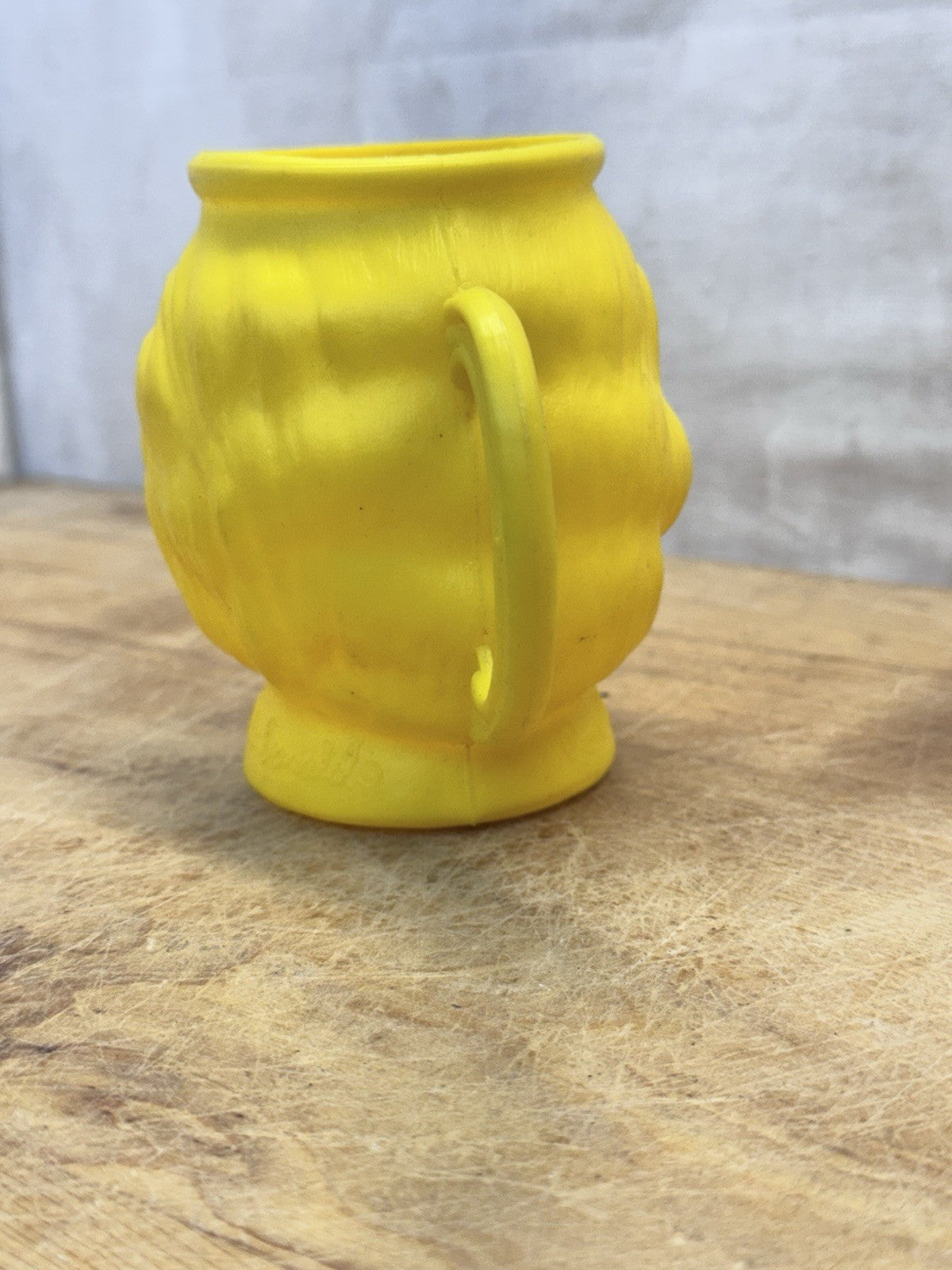 1981 McDonald’s Corporation Ronald McDonald’s Yellow Cup #1424