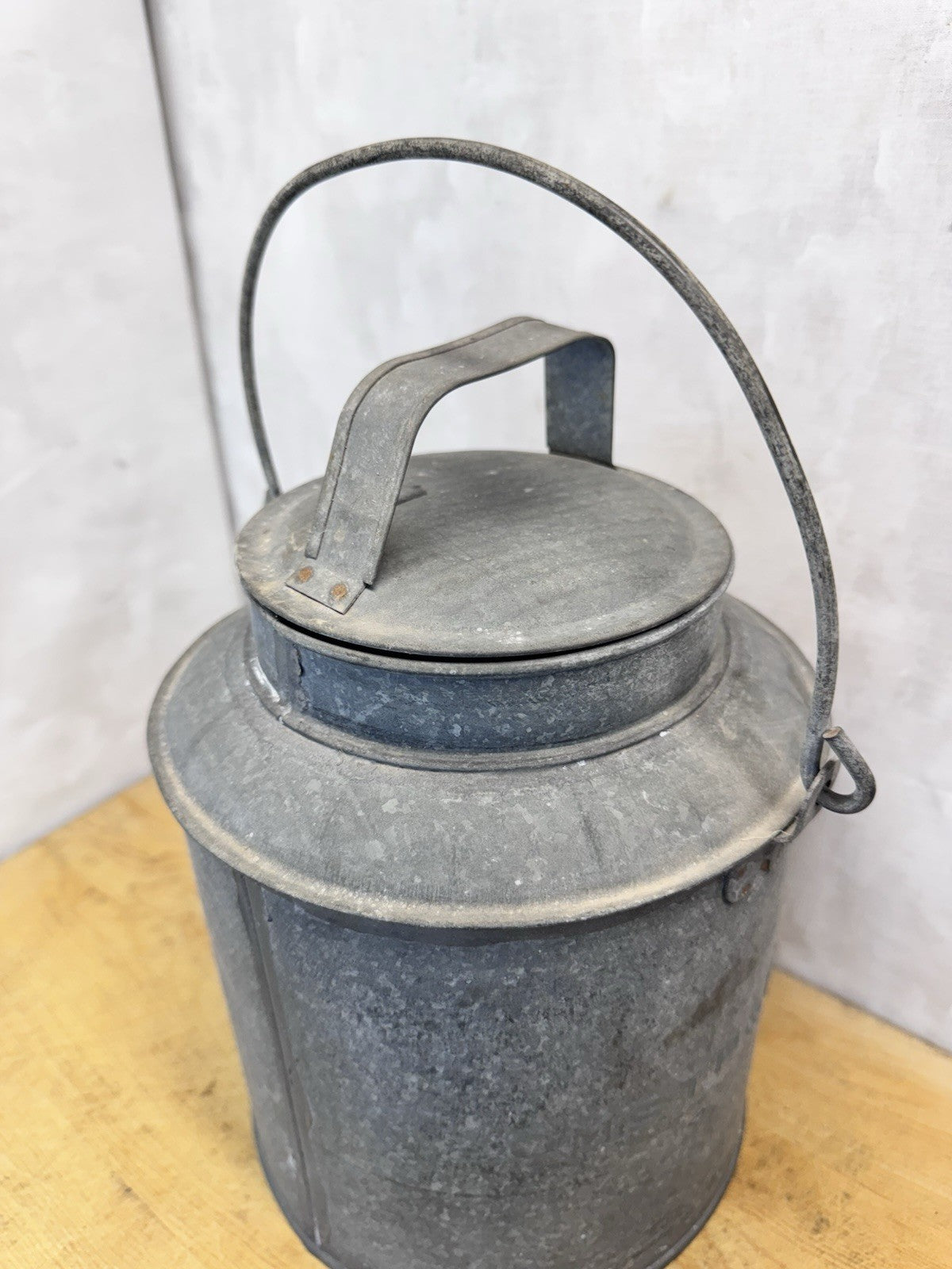 CMSTP & PRR Railroad Vtg Cream Can #S-1830