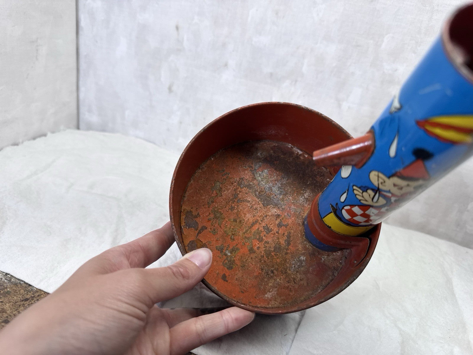 Ohio Arts Tin Hand Water Pump Toy