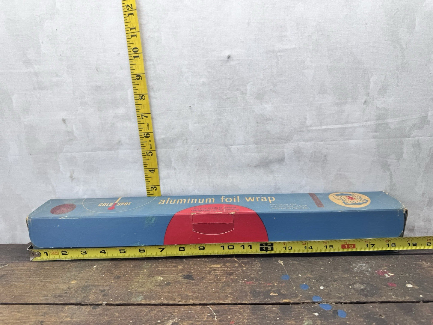 Cold Spot Aluminum Foil Box Vtg#1309