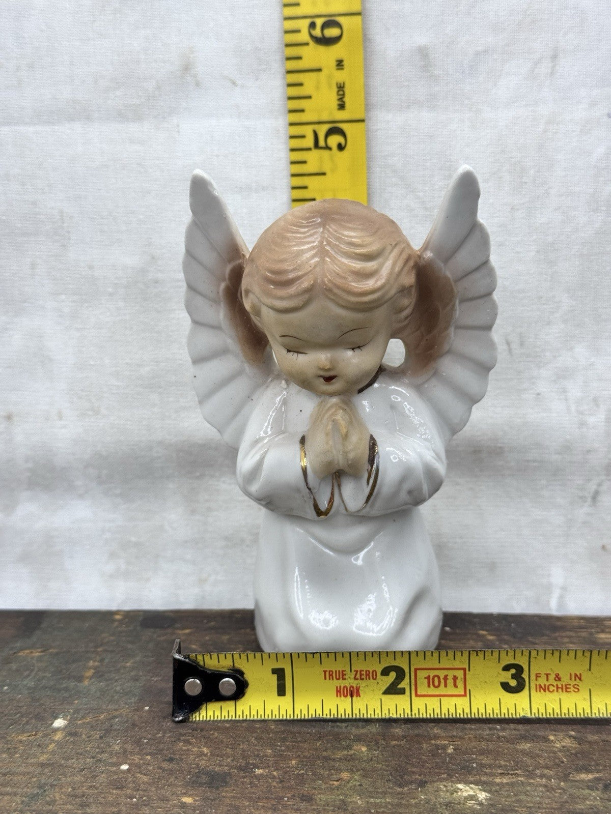Japan Angel Figurine Vtg #1536