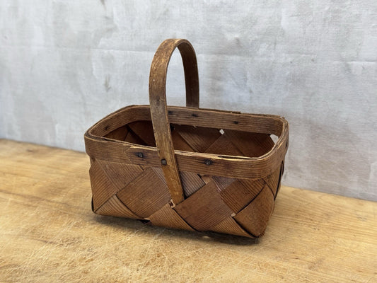 Mini Woven Basket Vintage S-1562