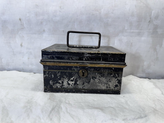 Metal Vintage Money Box Rustic #S-2015
