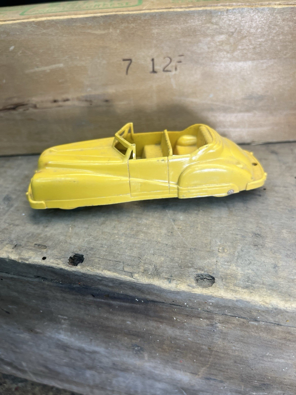 Vintage Mancave 3 Renewal Product Plastic Cars