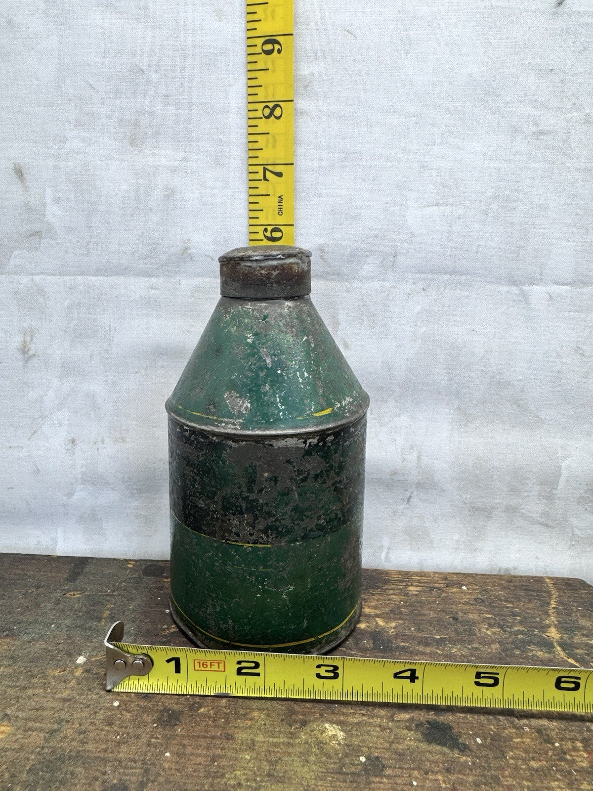 Antique 1800s Tea Canister #1025