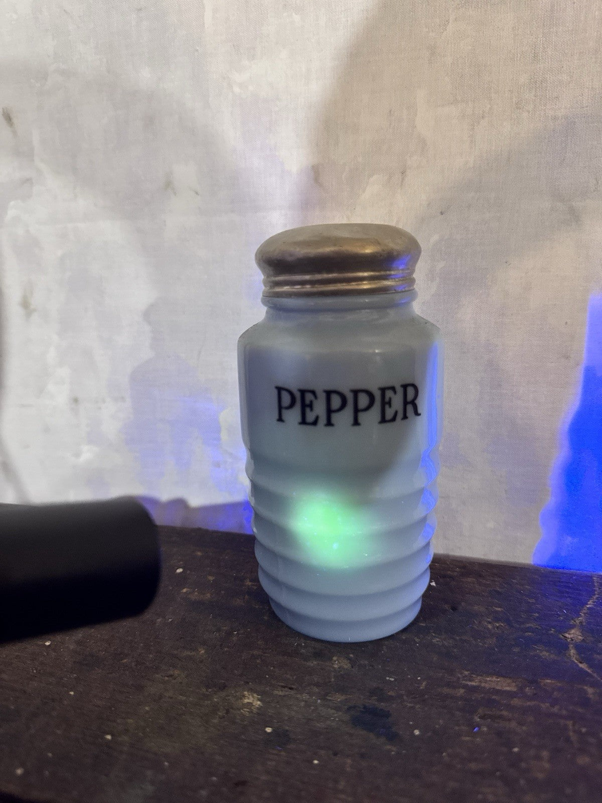 Delphite Blue Pepper Shaker #1001