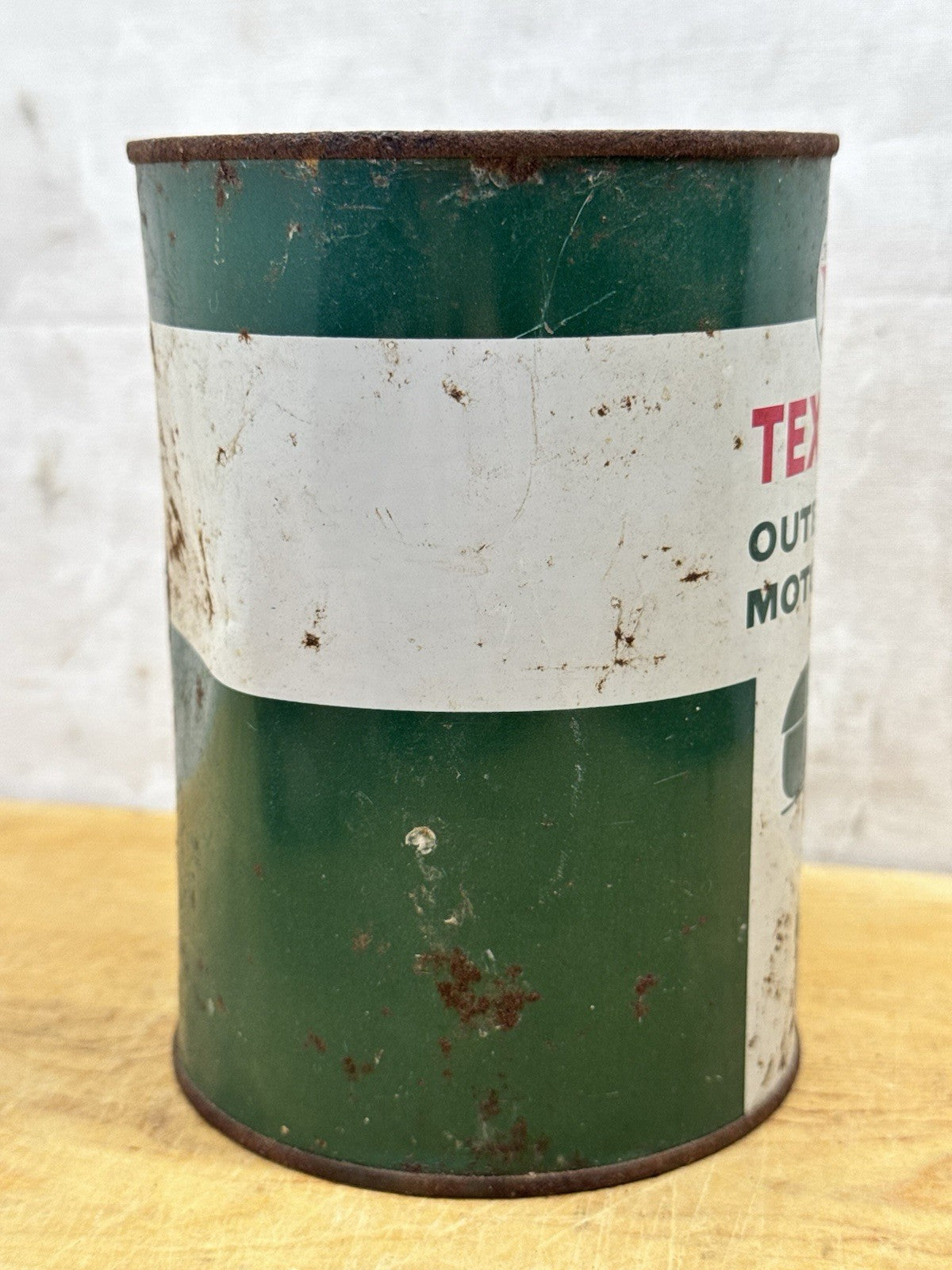 Texaco Outboard Motor Tin #1117