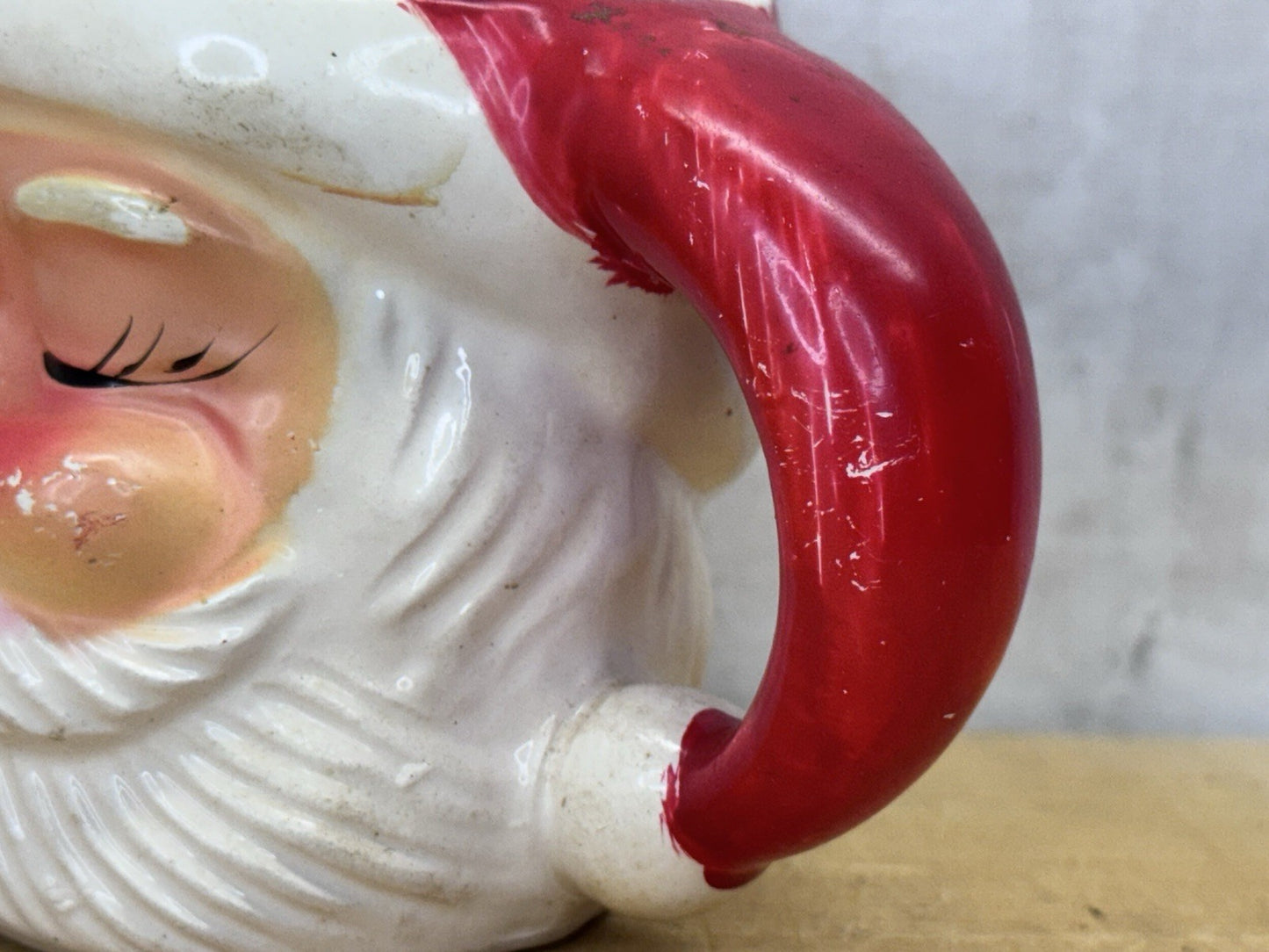Vintage Japan Santa Mug #1097
