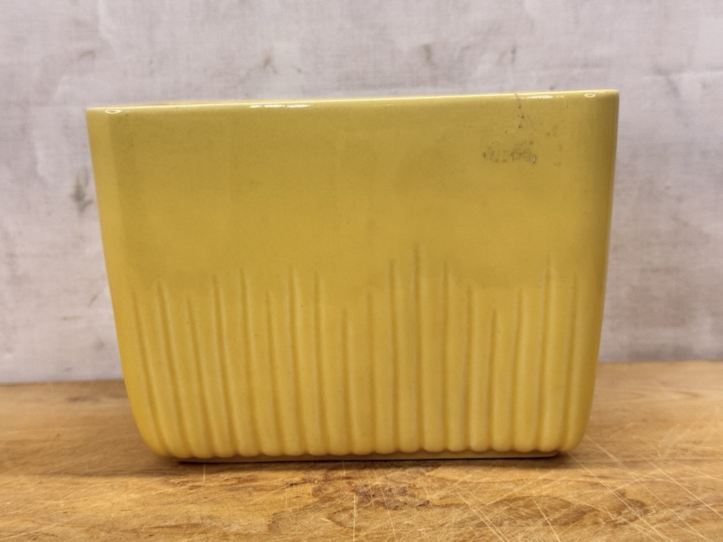 Yellow McCoy Rectangular Planter #1189