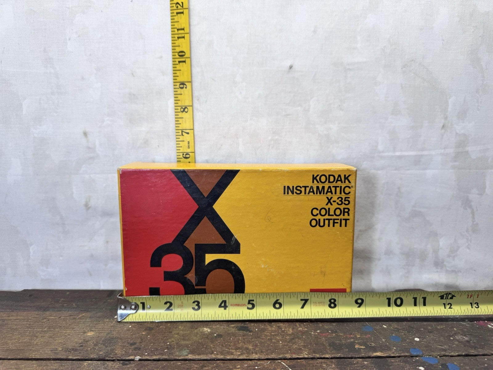 Kodak Instamatic X-35 Color Outfit With Box