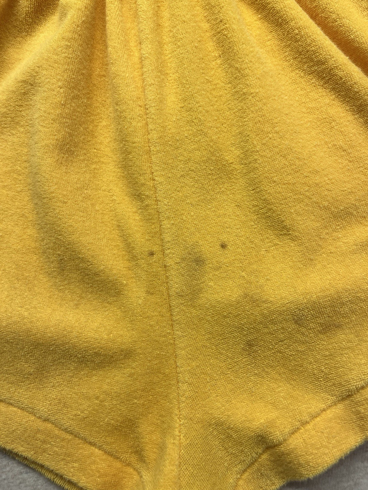 1970-80s Women’s Yellow Terry Cloth Romper