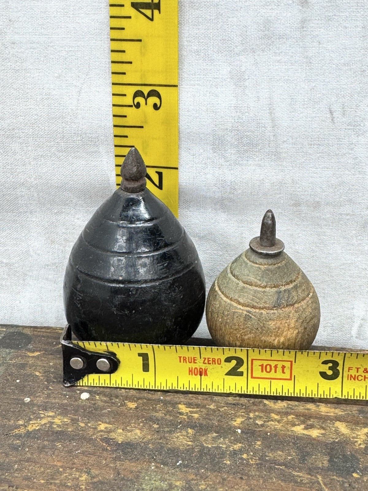 Wooden Antique Spin Tops #1616