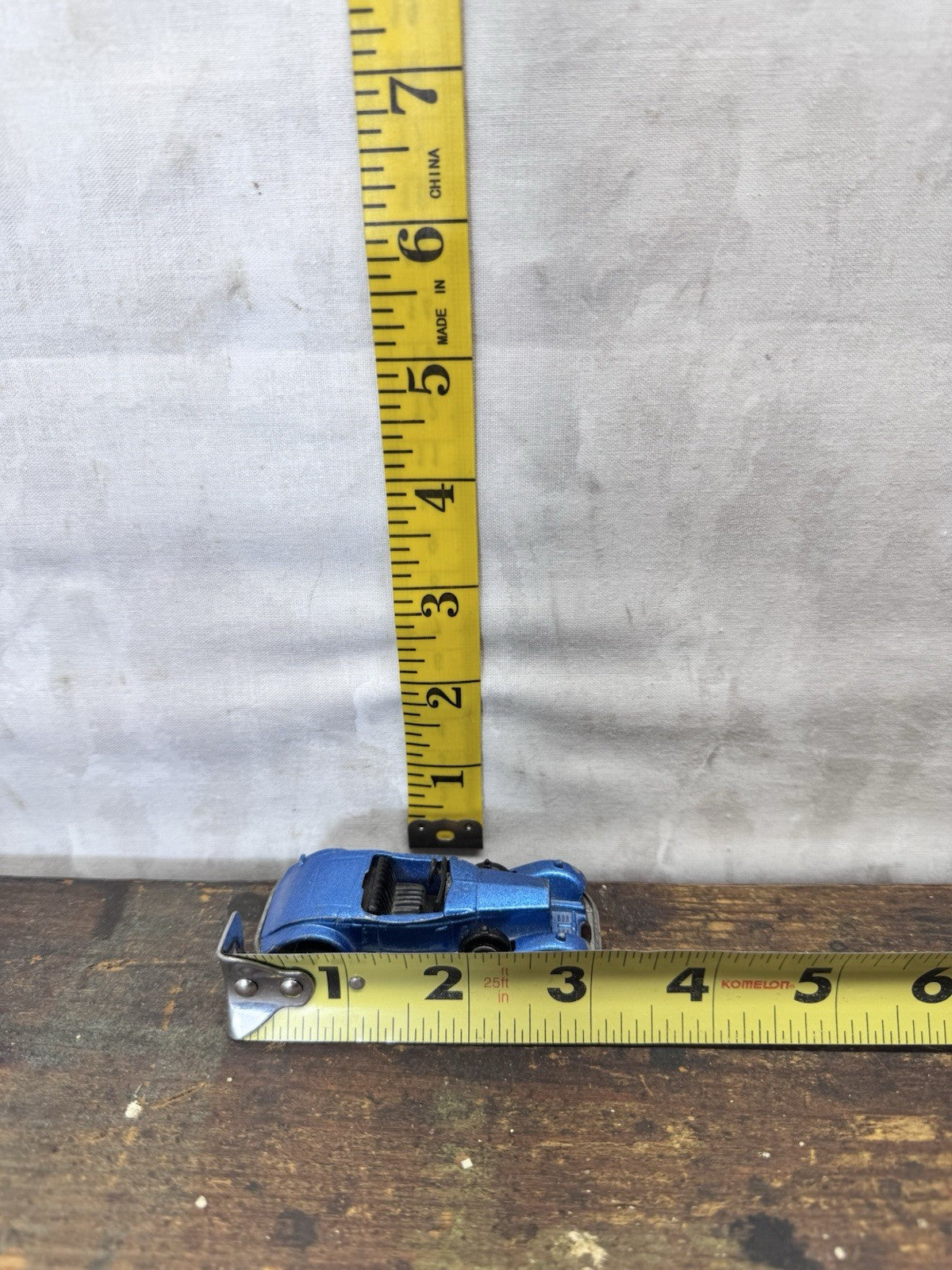 Vintage 1982 Hot Wheels Blue Rolls Royce Diecast Car Toy Malaysia #S-1817