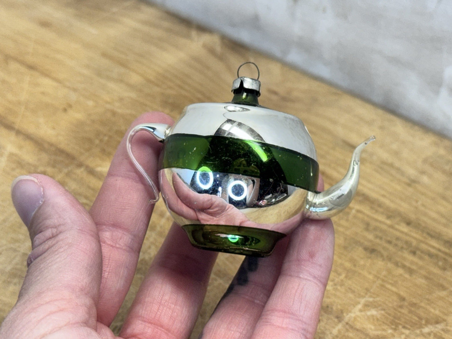 Atq Tea Pot Ornament #1572