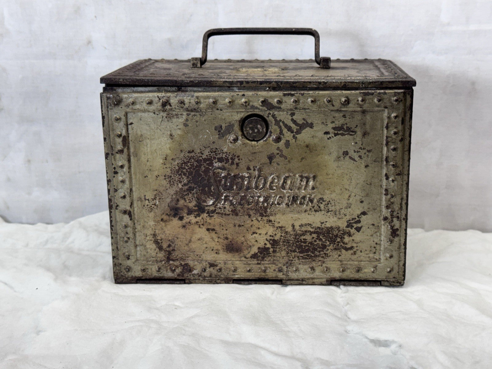 Sunbeam Iron Carrier Metal Box #S-1963