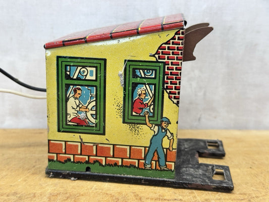 Vtg Marx 1614 Railroad River Div. Sec 8 Tin Litho Dump Station #S-1609