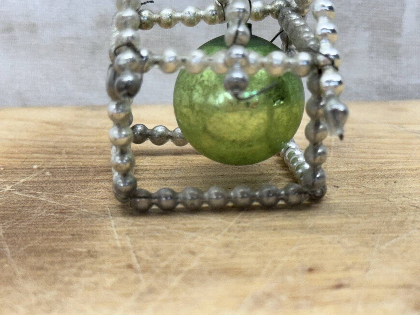 Victorian Glass Bead House Ornament #1577