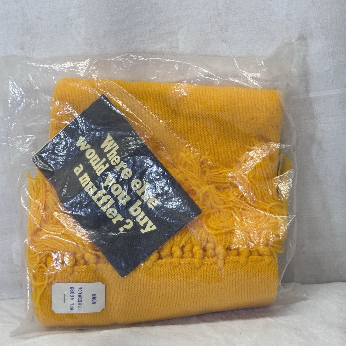 Midas NOS Vintage Scarf Advertisement