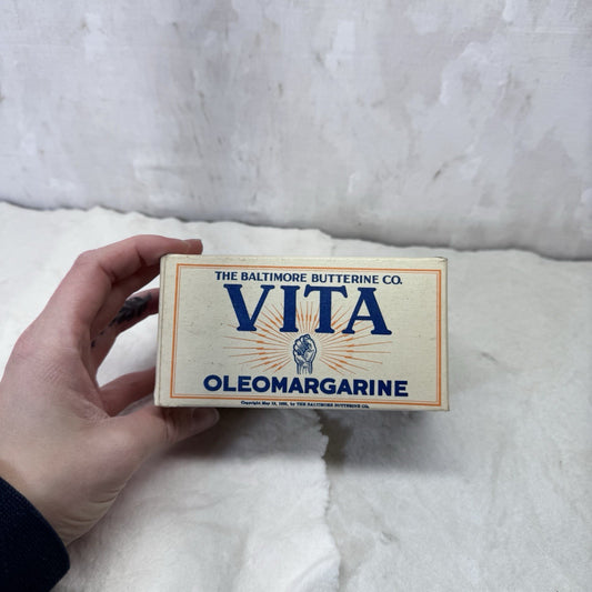 Vita Oleomargarine Empty Vintage Box