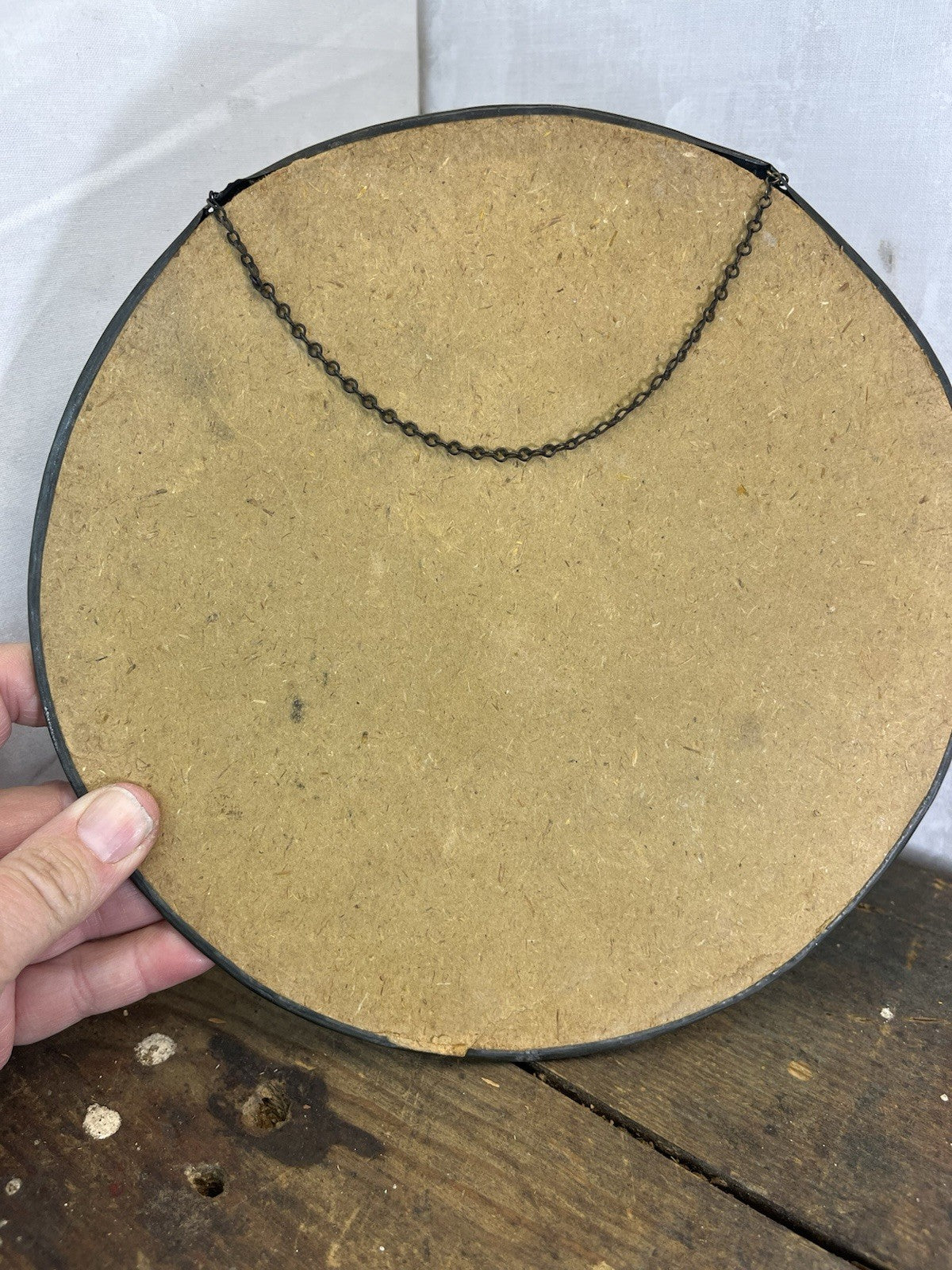 Victorian Flue Cover W/chain #103