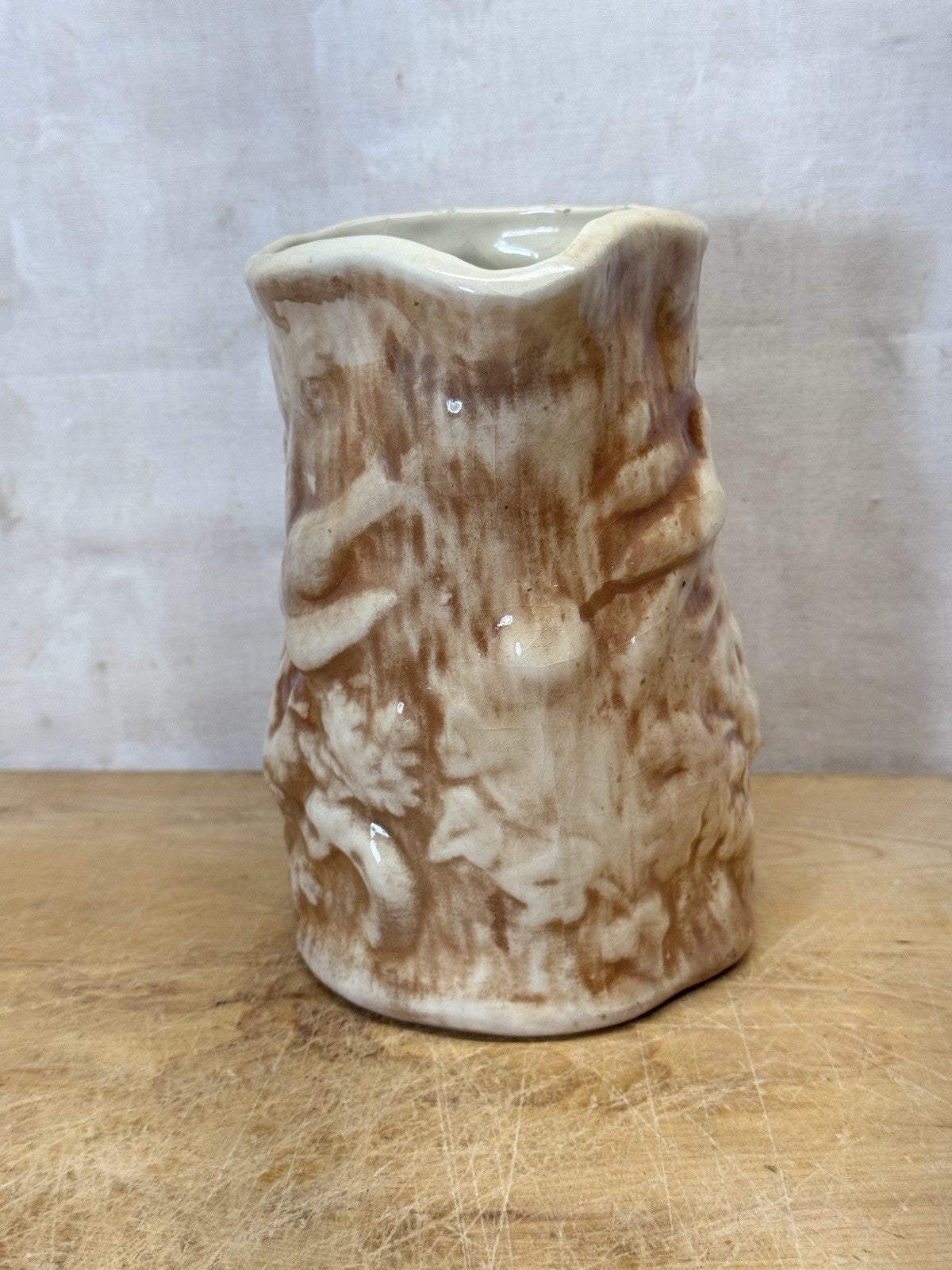 Vintage Pottery bird  Pitcher #S-1804
