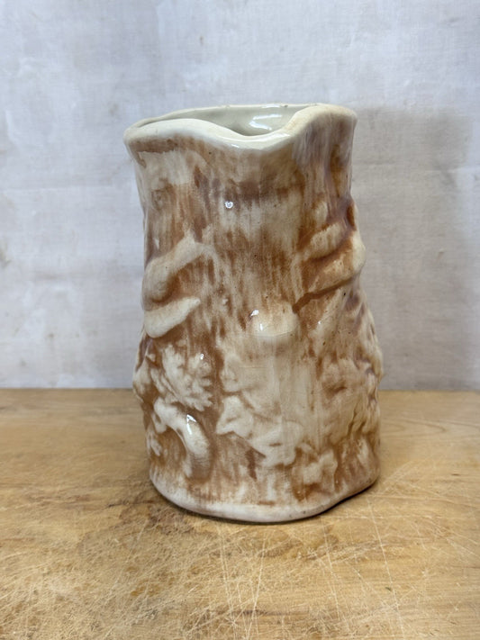 Vintage Pottery bird  Pitcher #S-1804