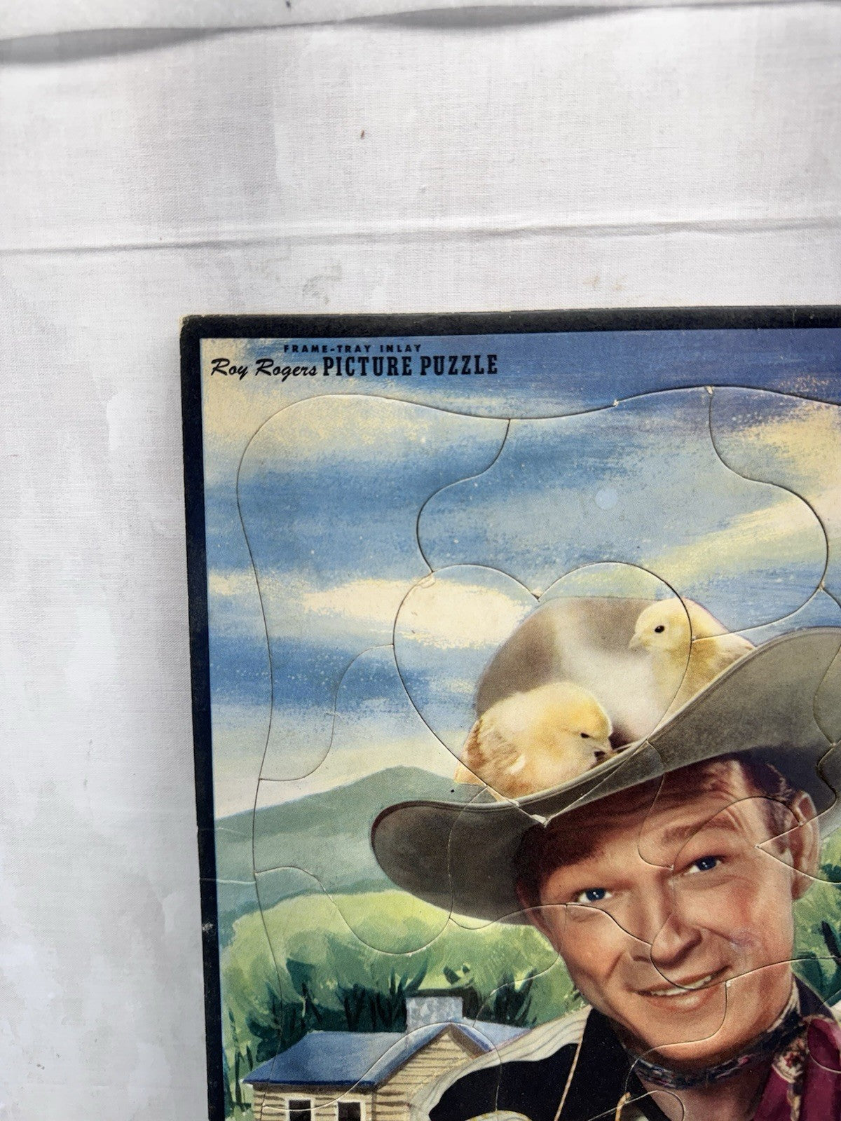 Roy Rogers Picture Puzzle Vtg #1464