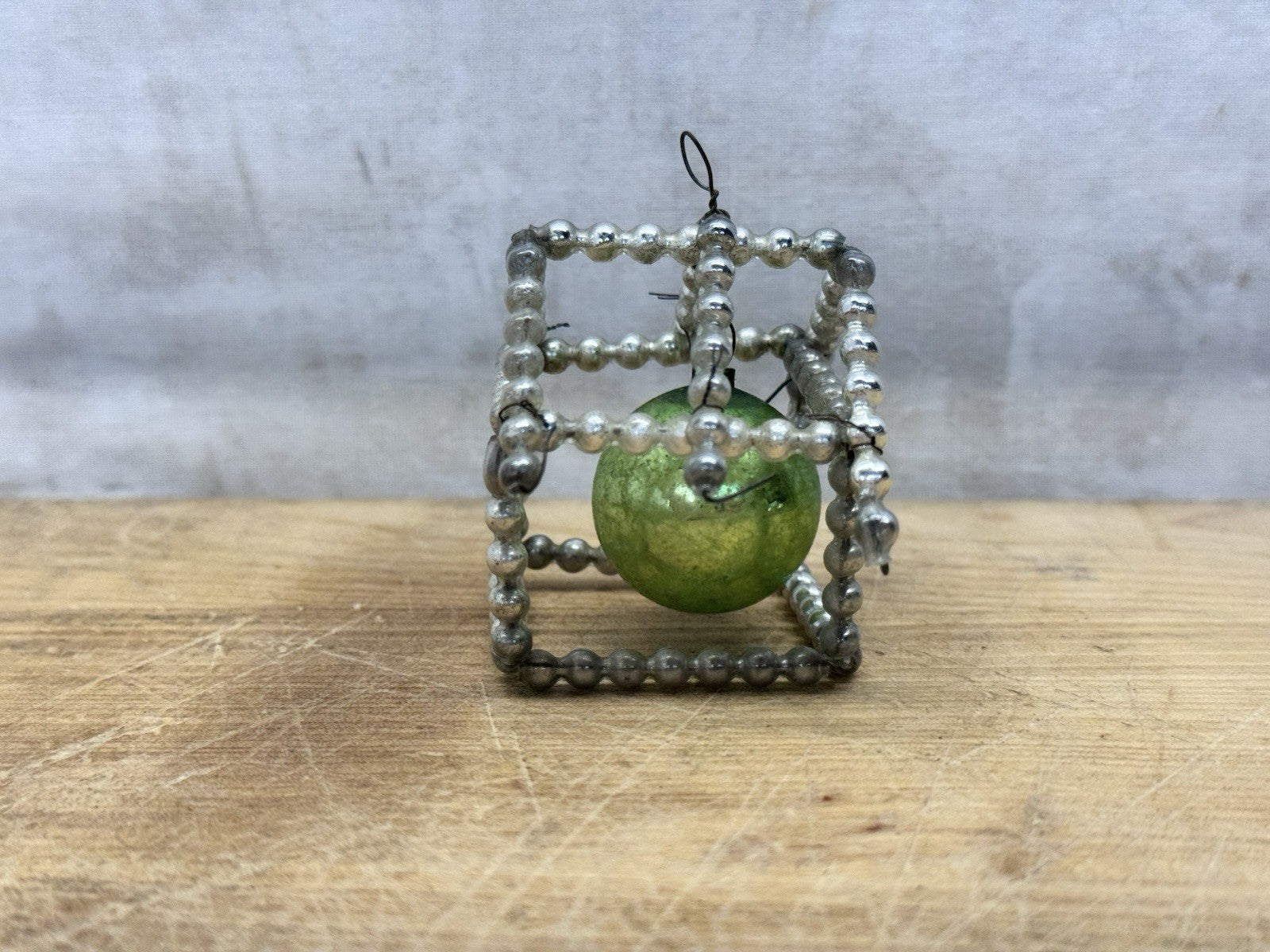 Victorian Glass Bead House Ornament #1577