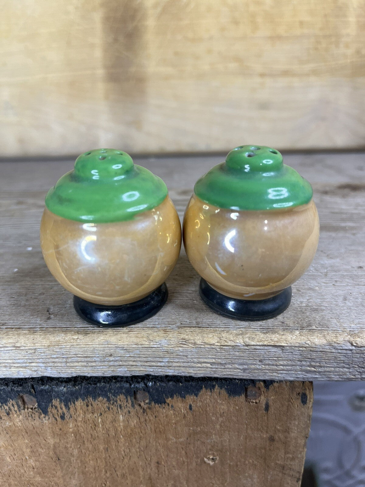Japan Anthropomorphic Pair Of Shakers