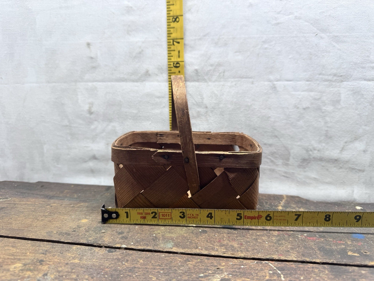 Mini Woven Basket Vintage S-1562