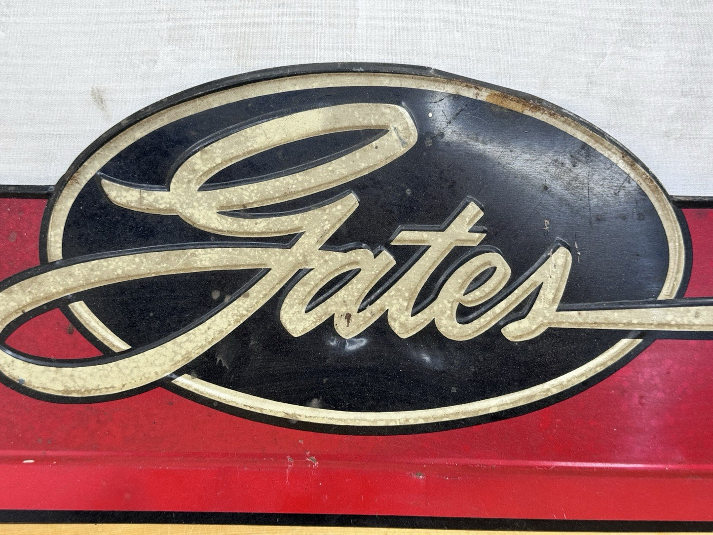 Gates Automotive Sign Vintage #1102