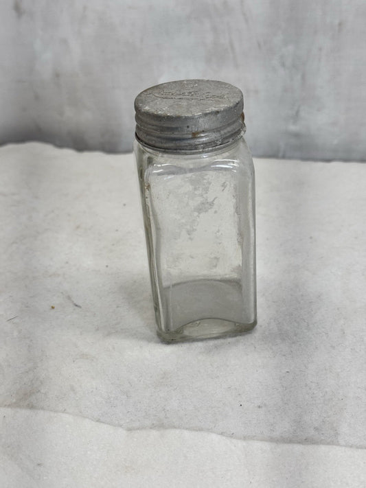 Rawleighs Vintage Glass Bottle Aluminum Cap