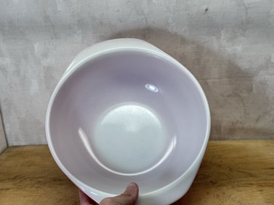 Pink Pyrex Vintage Bowl Has Paint Loss #S-1867