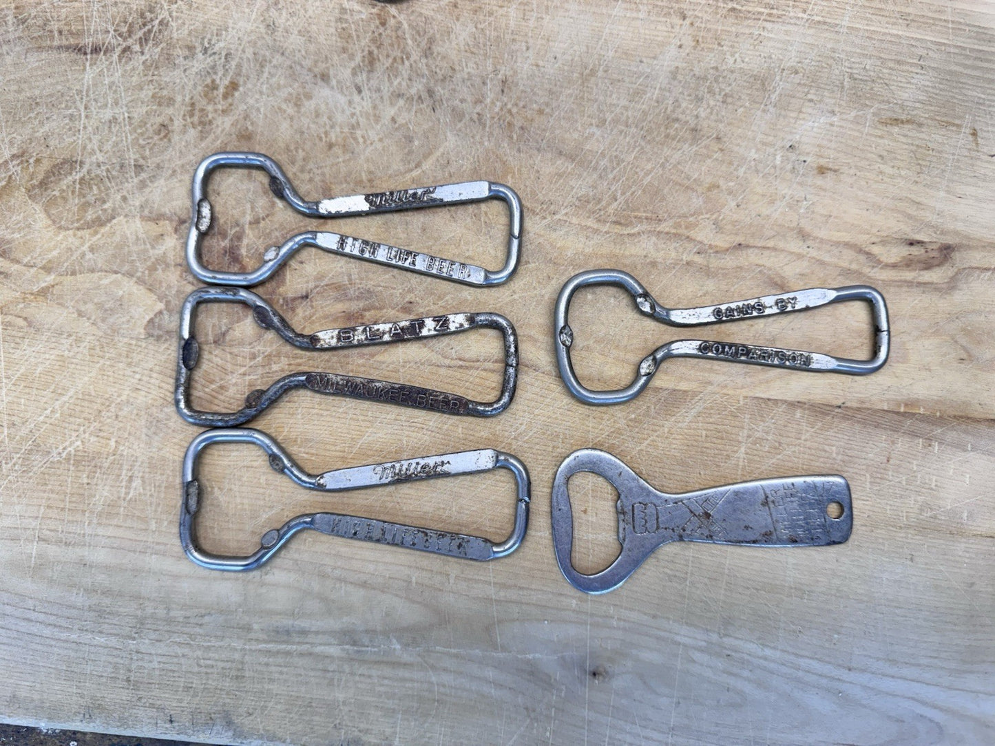 Pabst Miller Blatz Vintage Bottle Openers #1553