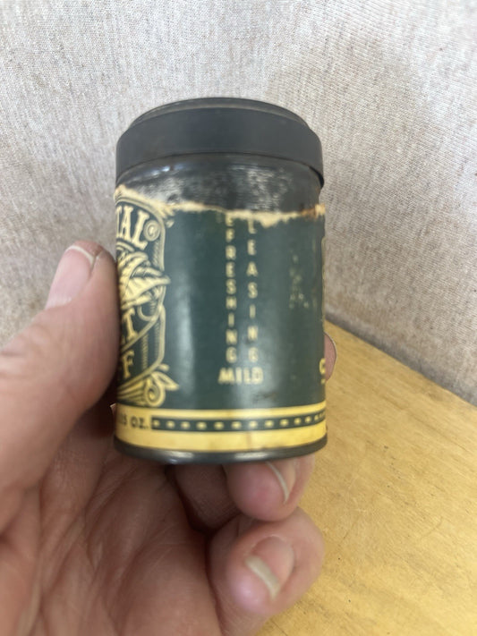 Dental Sweet Snuff Tobacco Empty Tin