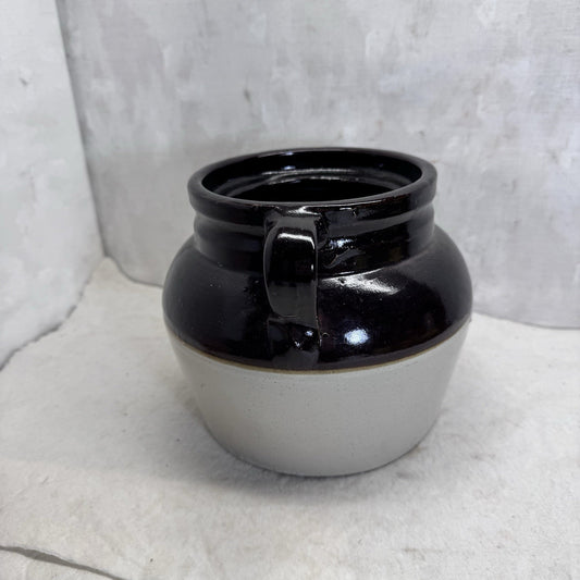 Vintage Stoneware Pot Red Wing No Lid