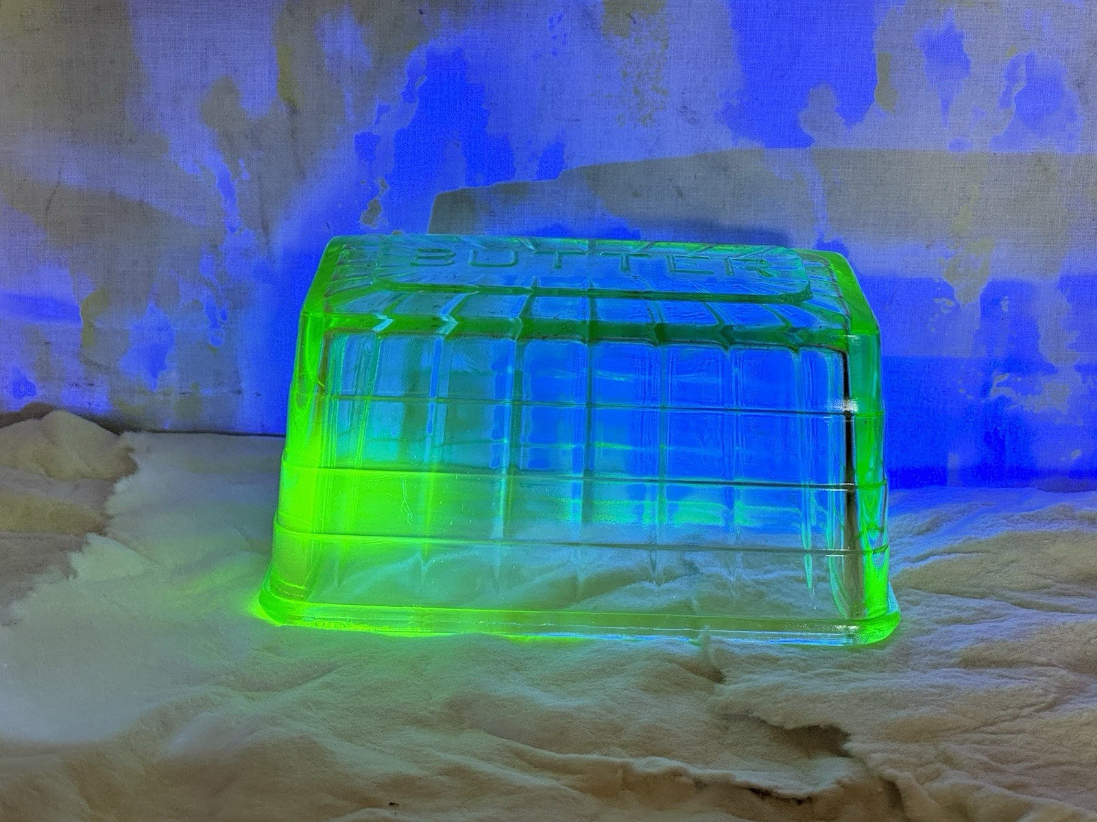 Uranium Butter Dish Lid Only  #S-1901