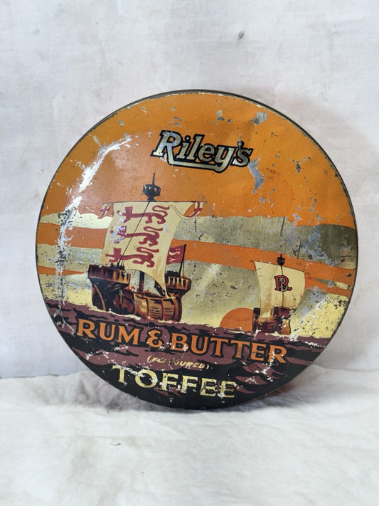 Riley’s Rum & Butter Toffee Tin Vintage #S-1958